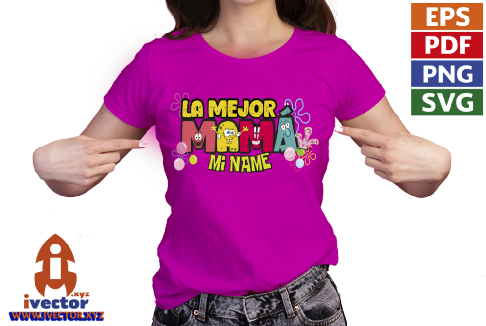 LA-MEJOR-MAMA-NOMBRE-EPS-PDF-VECTOR-BOB-ESPONJA-P5 LA MEJOR MAMA NOMBRE EPS PDF VECTOR BOB ESPONJA