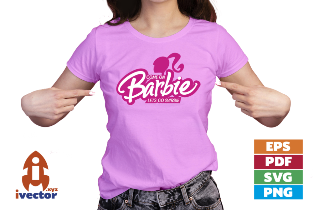LOGO-BARBIE-MUNECA-VECTOR-EDITABLE-EPS-PDF-PLAYERA2 BARBIE MUÑECA VECTOR EDITABLE EPS PDF VECTOR