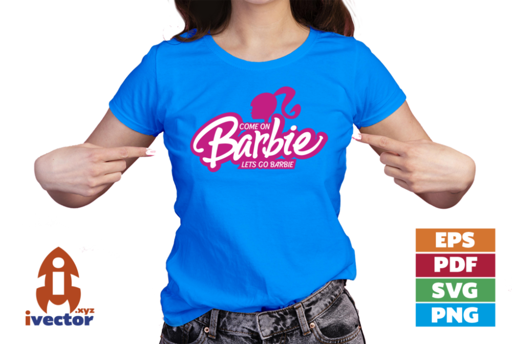 LOGO-BARBIE-MUNECA-VECTOR-EDITABLE-EPS-PDF-PLAYERA4 BARBIE MUÑECA VECTOR EDITABLE EPS PDF VECTOR