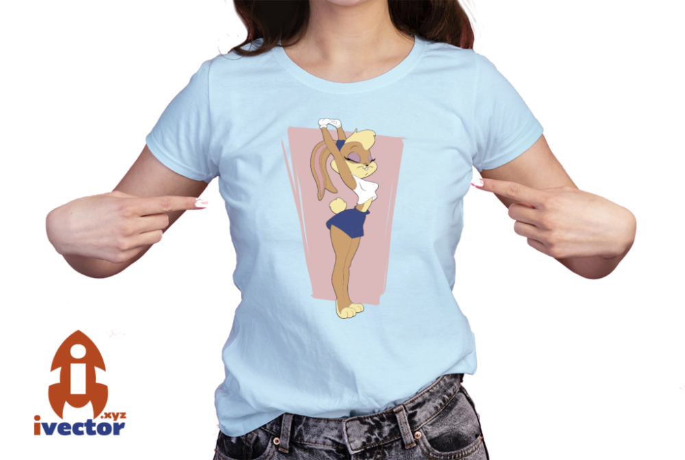 LOLA-BUNNY-VECTOR-EDITABLE-EPS-PDF-01-PLAYERA2 LOLA BUNNY VECTOR EDITABLE EPS PDF