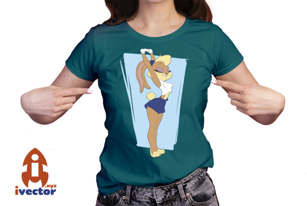 LOLA-BUNNY-VECTOR-EDITABLE-EPS-PDF-01-PLAYERA4 LOLA BUNNY VECTOR EDITABLE EPS PDF