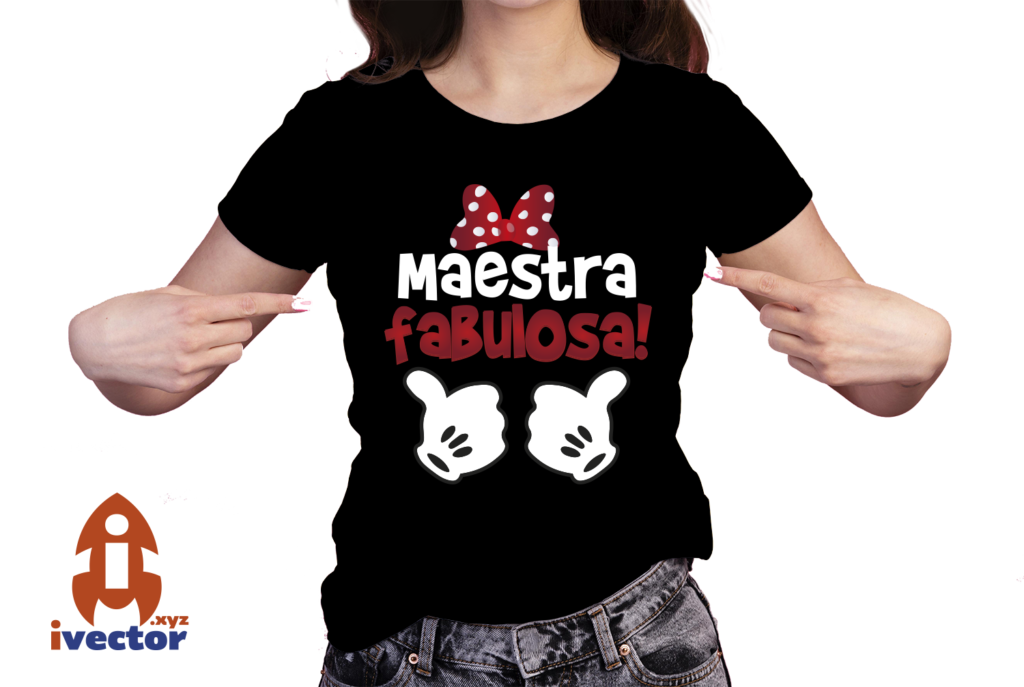 MAESTRA-FABULOSA-MINNIE-MOUSE-VECTOR-EPS-PDF-EDITABLE-01-PLAYERA4-1024x687 MAESTRA FABULOSA MINNIE MOUSE VECTOR EPS PDF EDITABLE