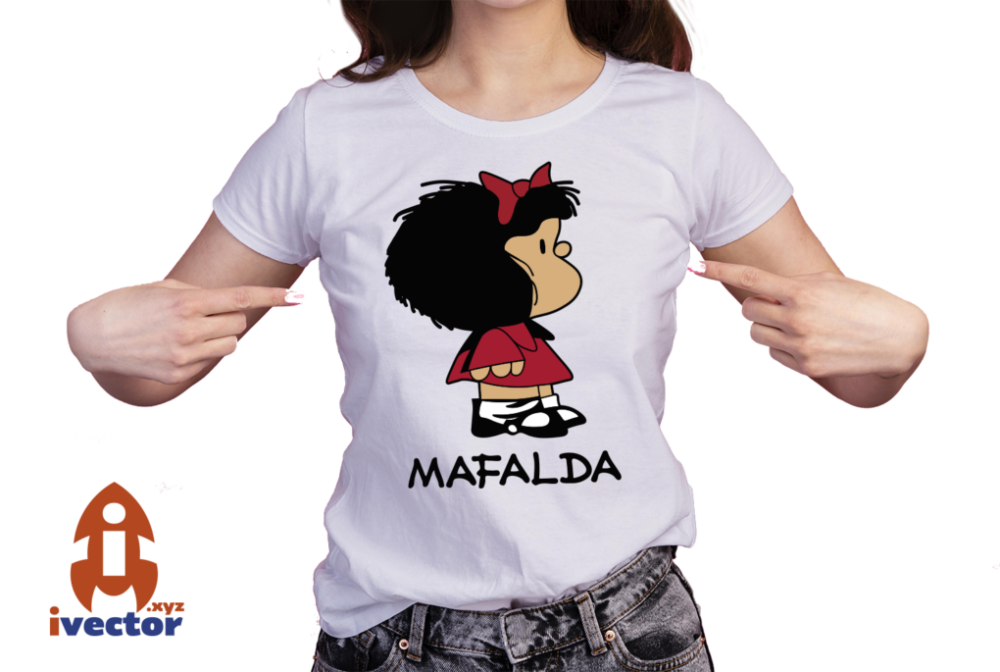 MAFALDA-PERFIL-EPS-PDF-EDITABLE-VECTOR-01-PLAYERA1 MAFALDA PERFIL EPS PDF EDITABLE VECTOR