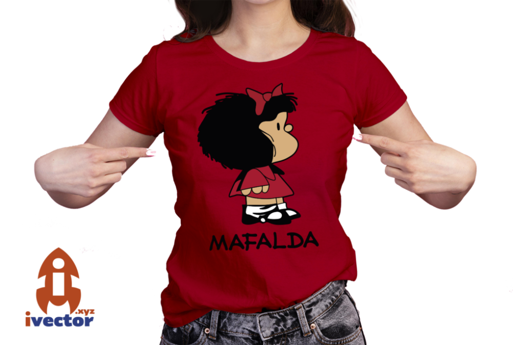 MAFALDA-PERFIL-EPS-PDF-EDITABLE-VECTOR-01-PLAYERA4 MAFALDA PERFIL EPS PDF EDITABLE VECTOR