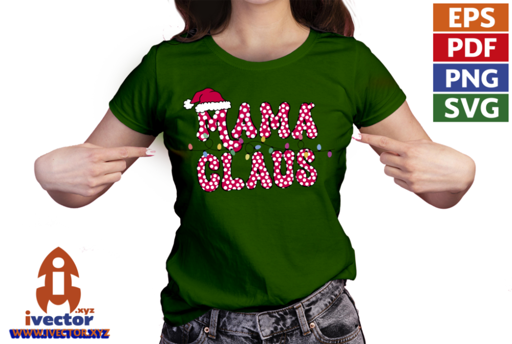MAMA-CLAUS-VECTOR-EDITABLE-EPS-PDF-01-playera5 MAMA CLAUS VECTOR EDITABLE EPS PDF