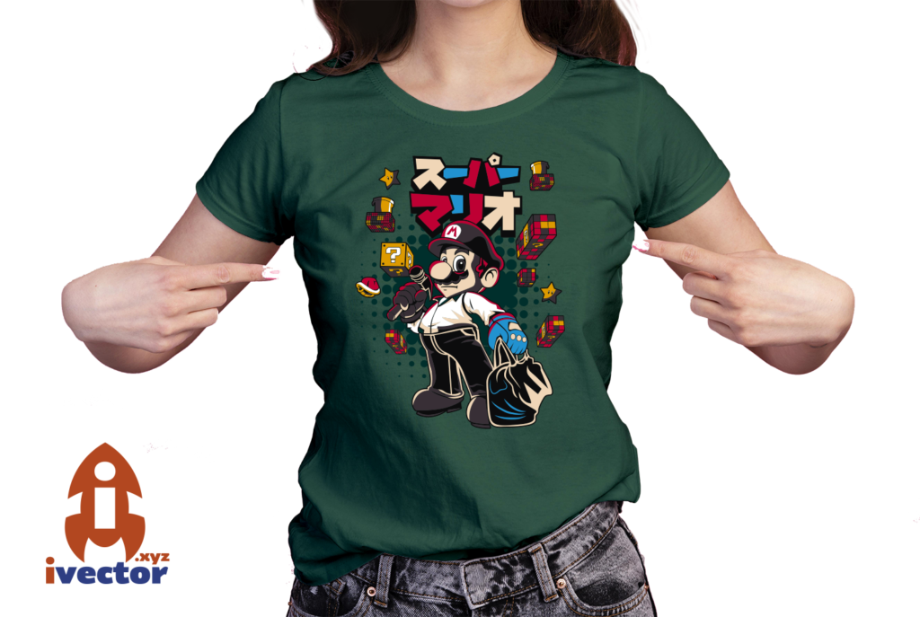 MARIO-BROS-GALAXY-VECTOR-EDITABLE-EPS-PDF-PLAYERA3-1024x687 MARIO BROS GALAXY VECTOR EDITABLE EPS PDF