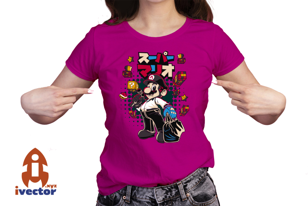 MARIO-BROS-GALAXY-VECTOR-EDITABLE-EPS-PDF-PLAYERA4-1024x687 MARIO BROS GALAXY VECTOR EDITABLE EPS PDF