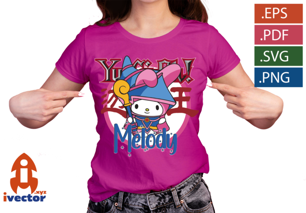 MELODY-YUGIOH-VECTOR-EDITABLE-EPS-PDF-P2- MELODY YUGIOH VECTOR EDITABLE EPS PDF