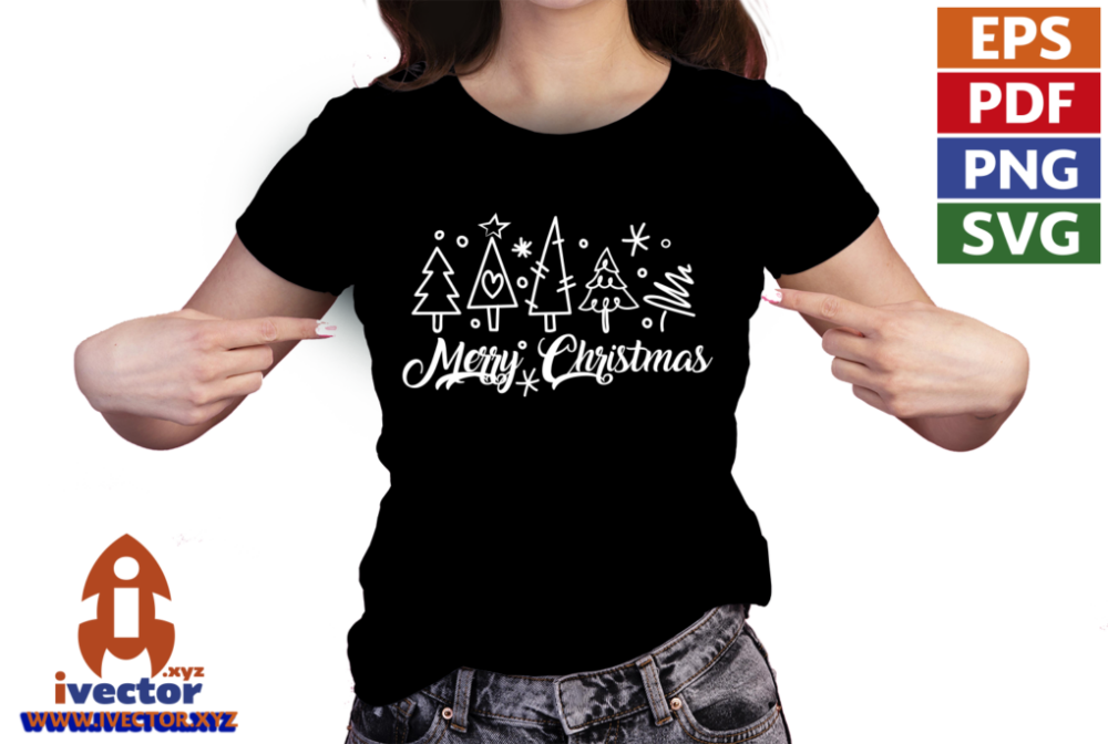 MERRY-CHRISTMAS-PINOS-VECTOR-EDITABLE-EPS-PDF-01-PLAYERA2 MERRY CHRISTMAS PINOS VECTOR EDITABLE EPS PDF