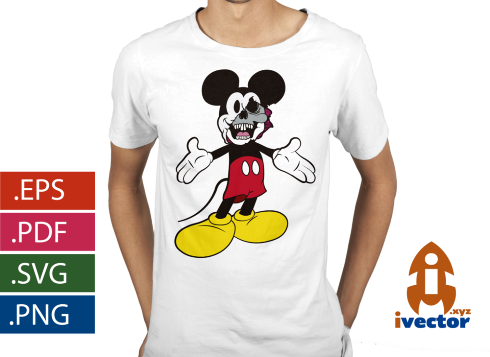 MICKEY-CALAVERA-VECTOR-EPS-PDF-SVG-EDITABLE_playera1-3 MICKEY CALAVERA VECTOR EPS PDF SVG EDITABLE