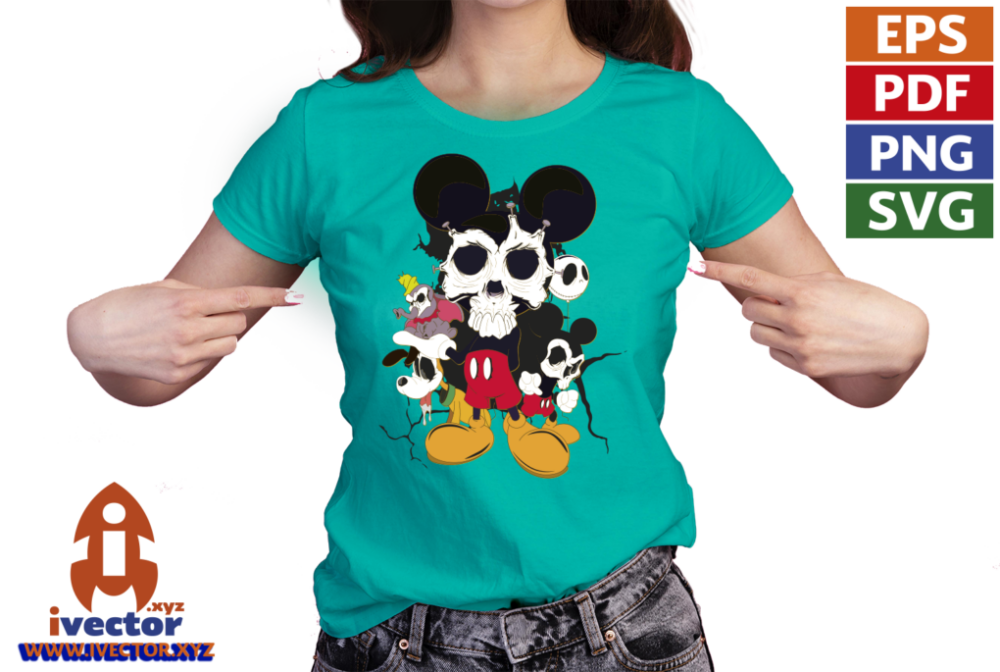 MICKEY-MOUSE-CALAVERA-VECTOR-EDITABLE-EPS-PDF-EDITABLE-PLAYERA2 MICKEY MOUSE CALAVERA VECTOR EDITABLE EPS PDF EDITABLE