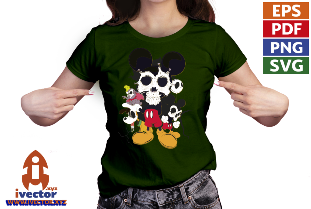 MICKEY-MOUSE-CALAVERA-VECTOR-EDITABLE-EPS-PDF-EDITABLE-PLAYERA5 MICKEY MOUSE CALAVERA VECTOR EDITABLE EPS PDF EDITABLE