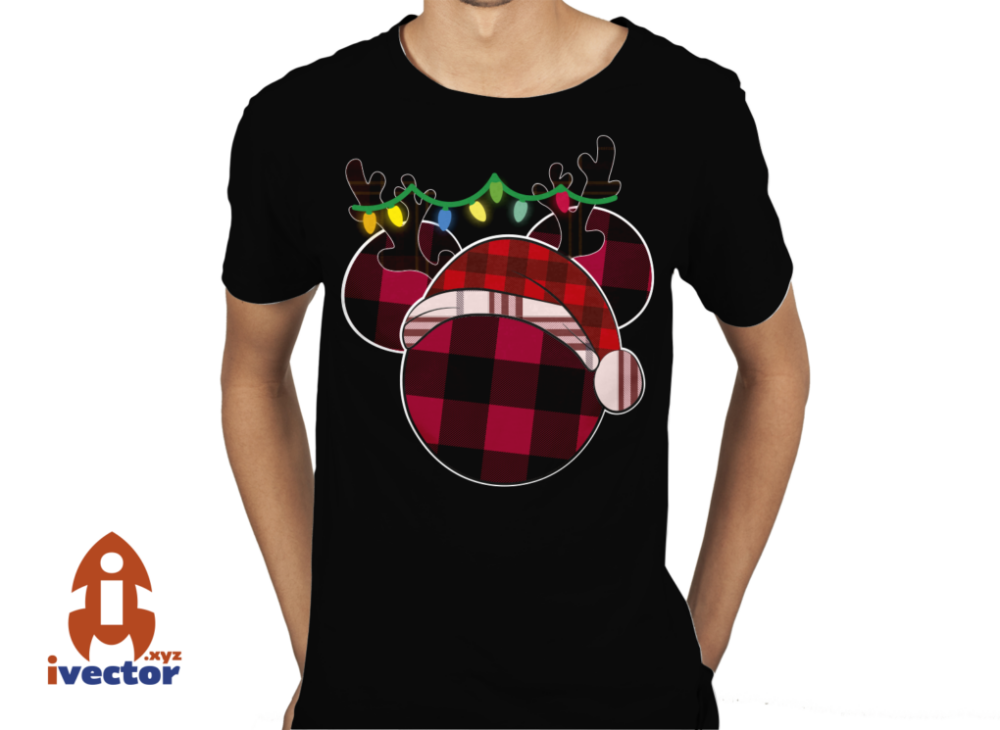 MICKEY-MOUSE-NAVIDENO-VECTOR-EDITABLE-EPS-PDF-RENO-01-PLAYERA2 MICKEY MOUSE NAVIDEÑO VECTOR EDITABLE EPS PDF RENO