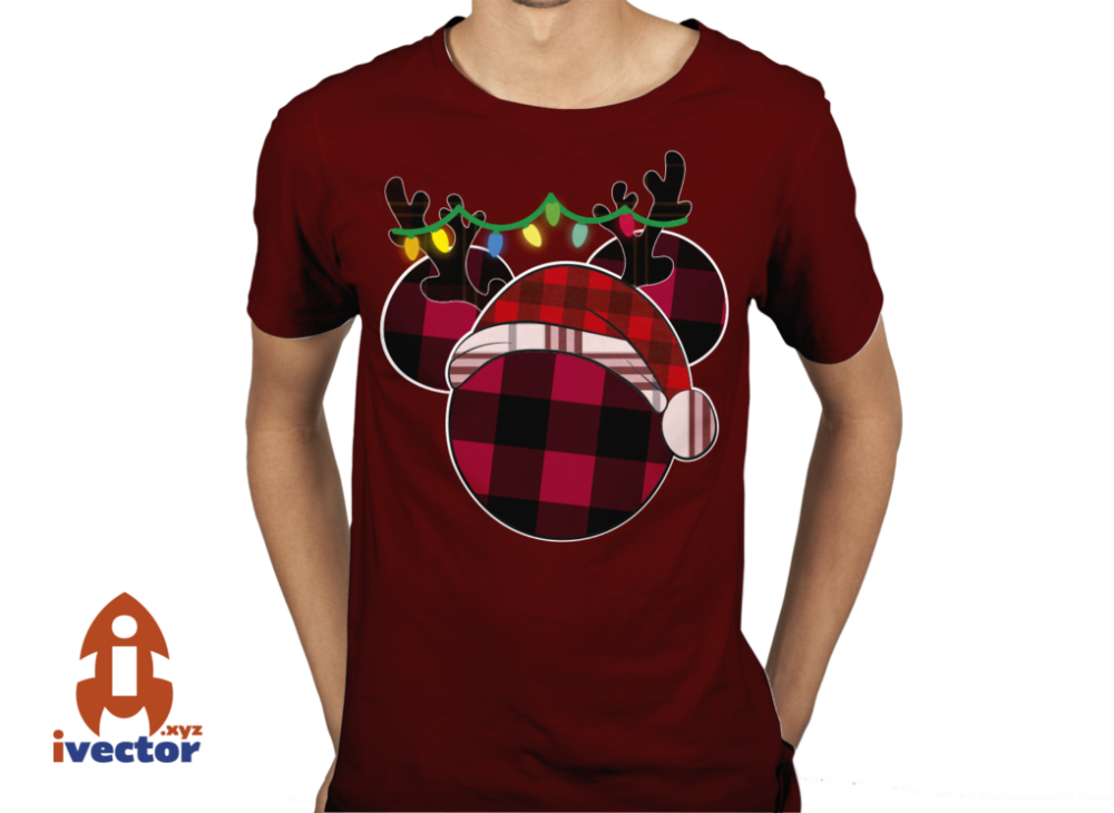 MICKEY-MOUSE-NAVIDENO-VECTOR-EDITABLE-EPS-PDF-RENO-01-PLAYERA6 MICKEY MOUSE NAVIDEÑO VECTOR EDITABLE EPS PDF RENO
