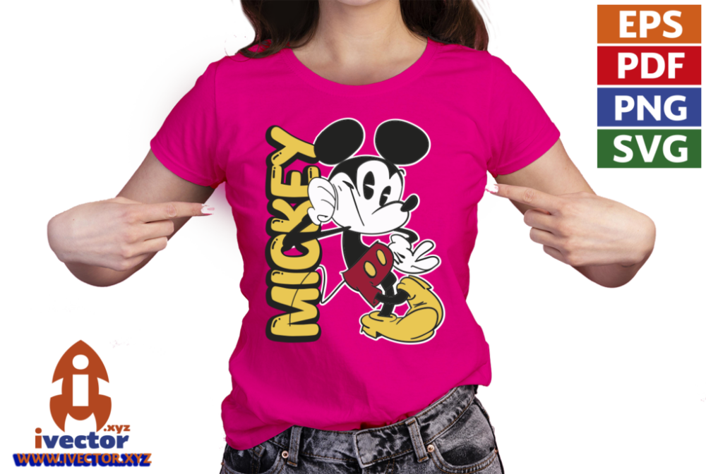 MICKEY-MOUSE-VECTOR-EDITABLE-EPS-PDF-01-P4 MICKEY MOUSE VECTOR EDITABLE EPS PDF
