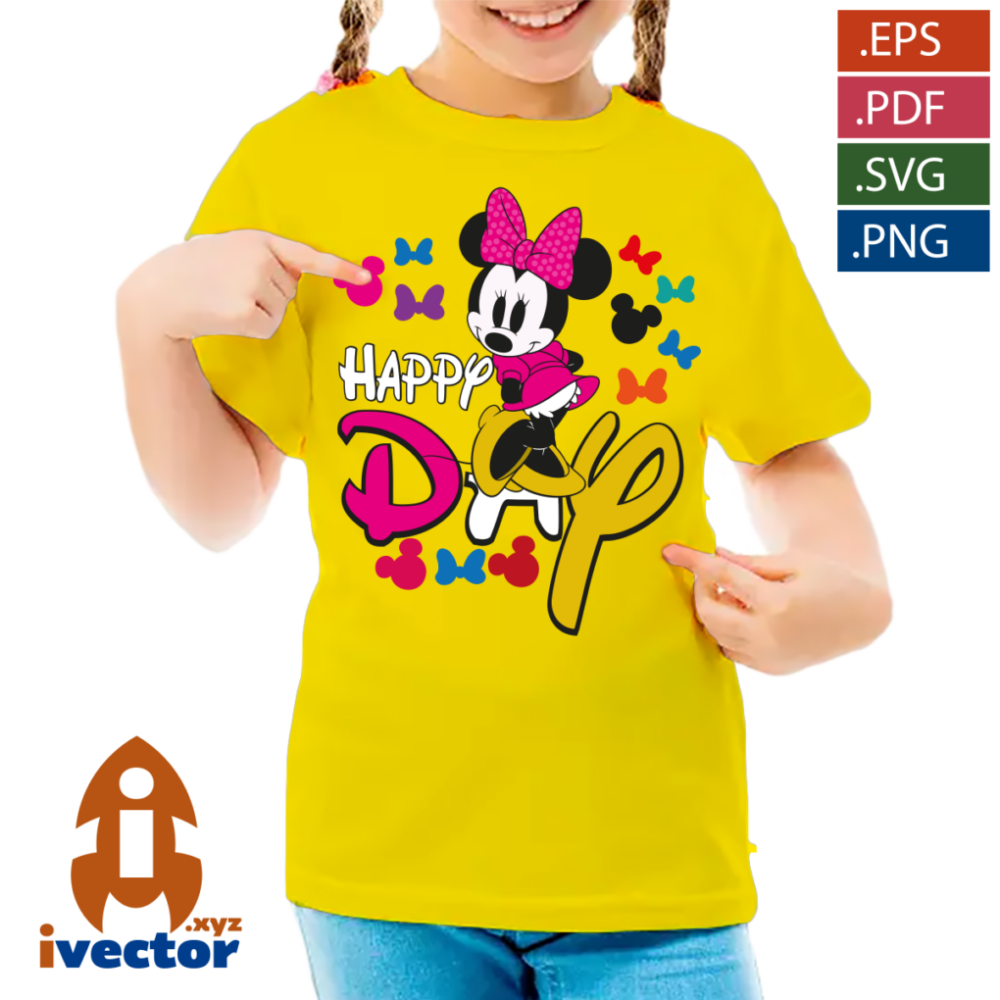 MINNIE-MOUSE-HAPPY-DAY-VECTOR-EDITABLE-05 MINNIE MOUSE HAPPY DAY VECTOR EDITABLE