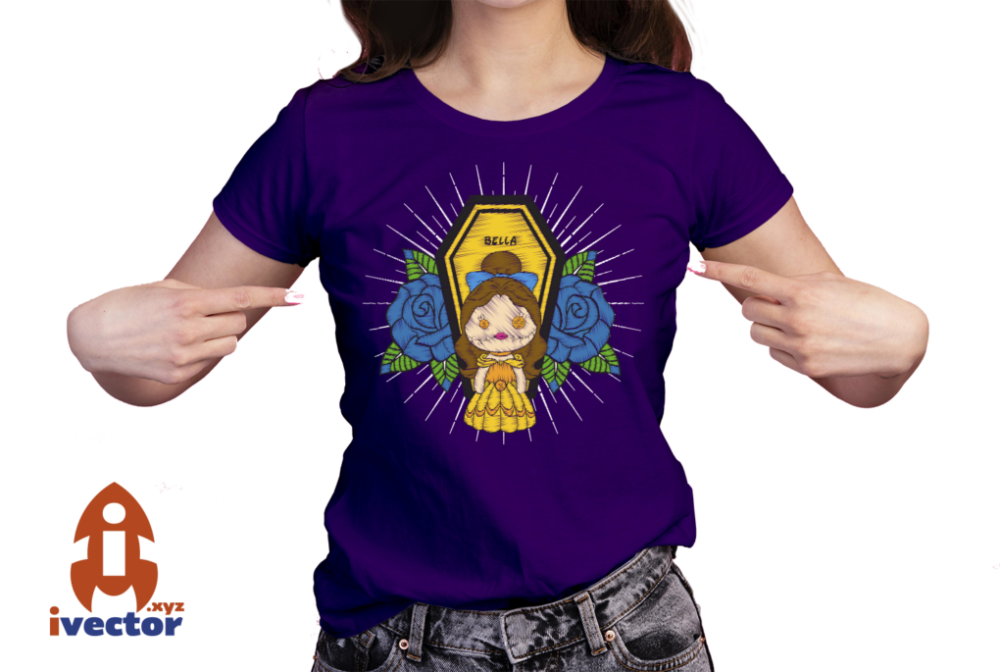 MUNECA-BORDADA-BELLA-PRINCESA-DISNEY-SARCOFAGO-VECTOR-EDITABLE-01-PLAYERA2 VECTOR MUÑECA BORDADA BELLA PRINCESA DISNEY