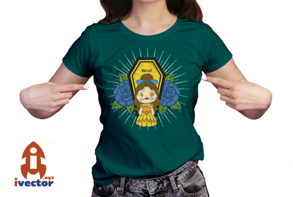 MUNECA-BORDADA-BELLA-PRINCESA-DISNEY-SARCOFAGO-VECTOR-EDITABLE-01-PLAYERA4 VECTOR MUÑECA BORDADA BELLA PRINCESA DISNEY