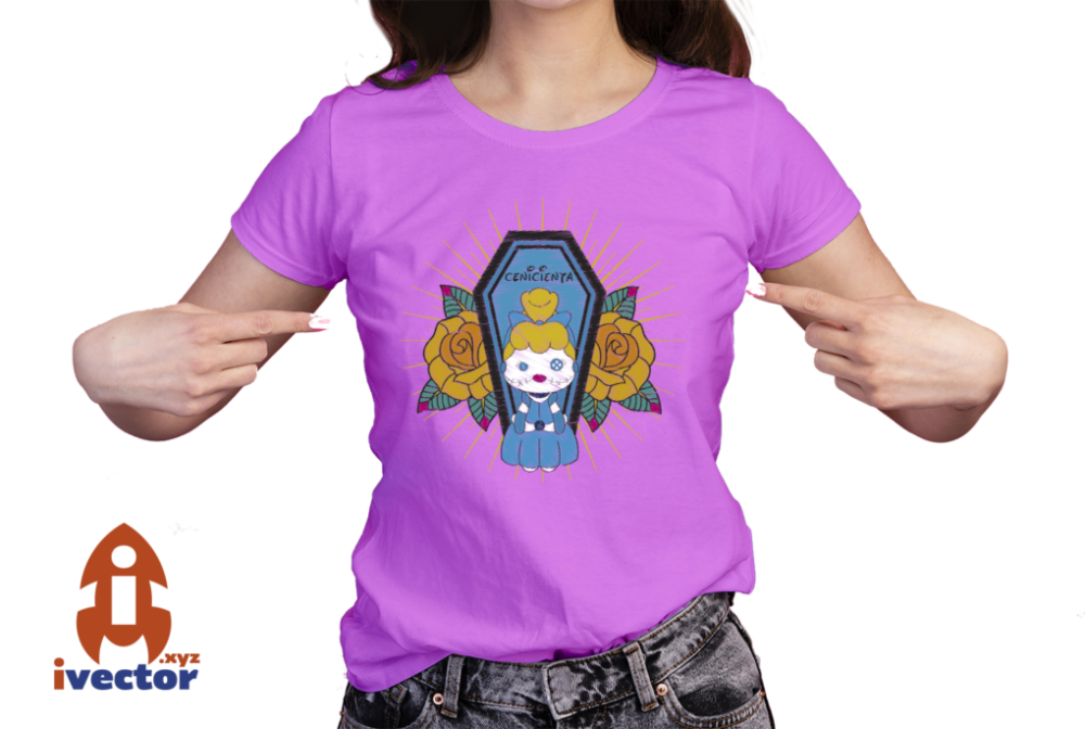 MUNECA-BORDADA-CENICIENTA-PRINCESA-DISNEY-SARCOFAGO-VECTOR-EDITABLE-01-PLAYERA2 VECTOR MUÑECA BORDADA CENICIENTA PRINCESA DISNEY