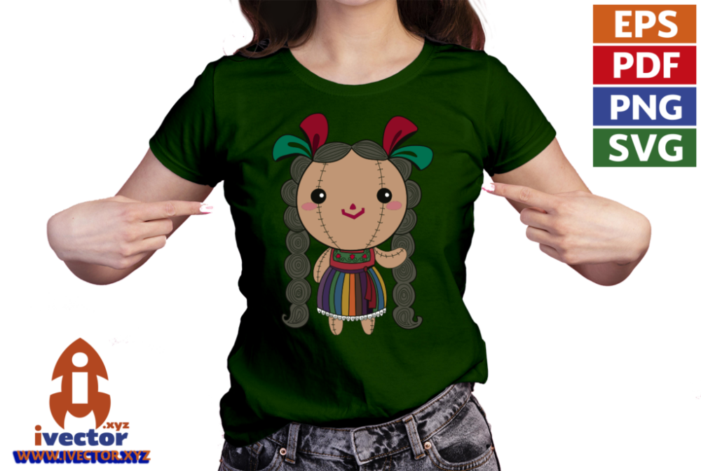 MUNECA-MEXICANA-COLORIDA-VECTOR-EDITABLE-EPS-PDF-SVG-01-PLAYERA2 MUÑECA MEXICANA COLORIDA VECTOR EDITABLE EPS PDF SVG