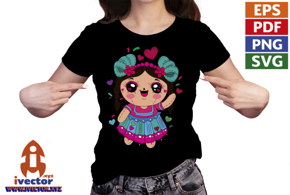 MUNECA-MEXICANA-CORAZONES-VECTOR-EPS-PDF-EDITABLE-01-PLAYERA1 MUÑECA MEXICANA CORAZONES VECTOR EPS PDF EDITABLE