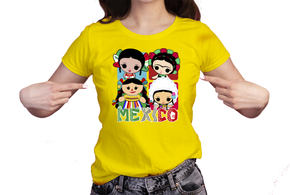MUNECA-MEXICANA-RECUADROS-COLORIDOS-VECTOR-PLAYERA7 MUÑECA MEXICANA FIESTAS PATRIAS VECTOR COLORIDO EPS PDF