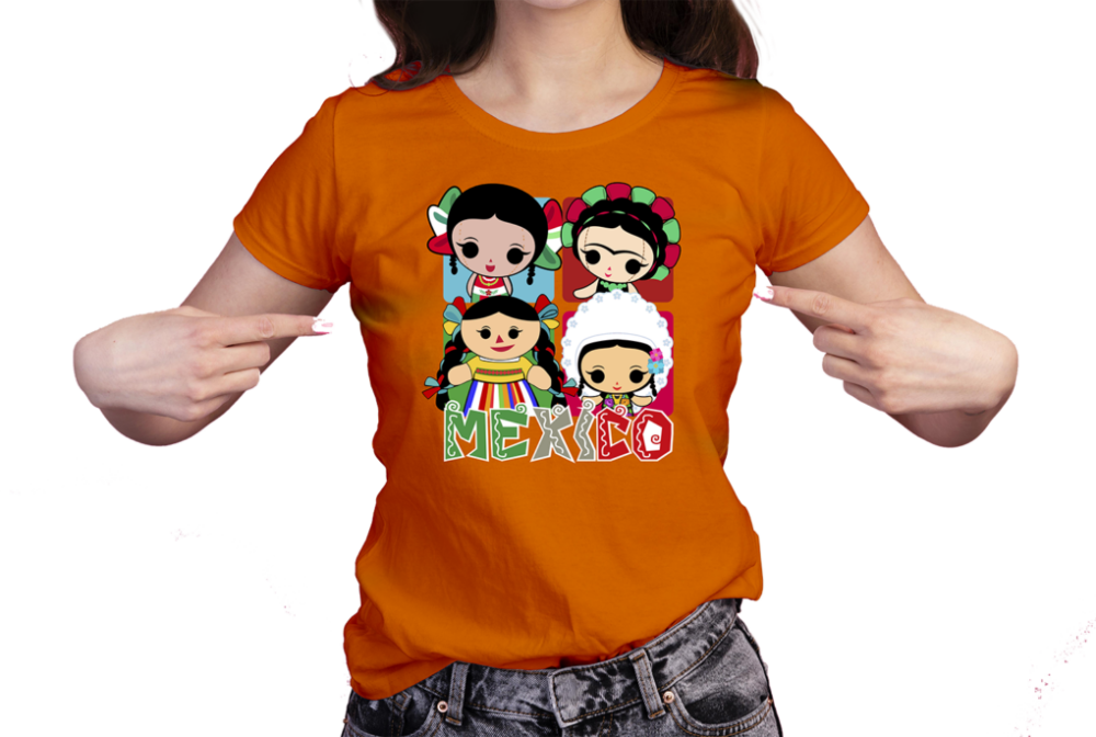 MUNECA-MEXICANA-RECUADROS-COLORIDOS-VECTOR-PLAYERA9 MUÑECA MEXICANA FIESTAS PATRIAS VECTOR COLORIDO EPS PDF