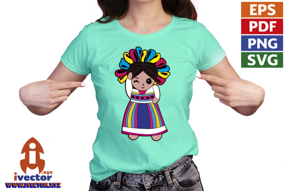 MUNECA-TRADICIONAL-MEXICANA-VECTOR-EDITABLE-EPS-PDF-01-PLAYERA1 MUÑECA TRADICIONAL MEXICANA VECTOR EDITABLE EPS PDF