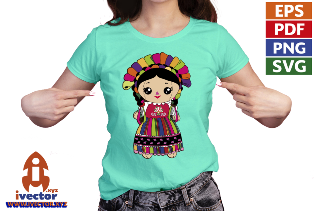 MUNECA-TRAPO-MEXICANA-FIESTAS-PATRIAS-VECTOR-EDITABLE-EPS-PDF-SVG-01-playera5 MUÑECA MEXICANA FIESTAS PATRIAS VECTOR EPS PDF SVG