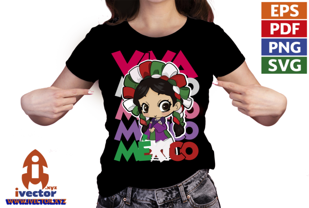 MUNEQUITA-VIVA-MEXICO-VECTOR-EDITABLE-01-P2 MUÑEQUITA VIVA MEXICO VECTOR EDITABLE