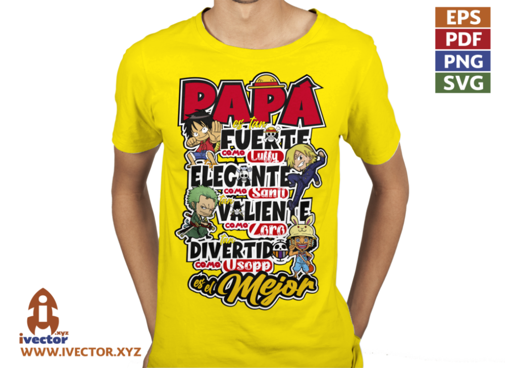 PAPA-ES-COMO-ONE-PIECE-DIA-DEL-PADRE-VECTOR-EDITABLE-p1 PAPÁ ES COMO ONE PIECE DIA DEL PADRE VECTOR EDITABLE