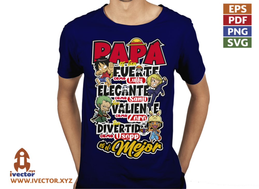 PAPA-ES-COMO-ONE-PIECE-DIA-DEL-PADRE-VECTOR-EDITABLE-p5 PAPÁ ES COMO ONE PIECE DIA DEL PADRE VECTOR EDITABLE