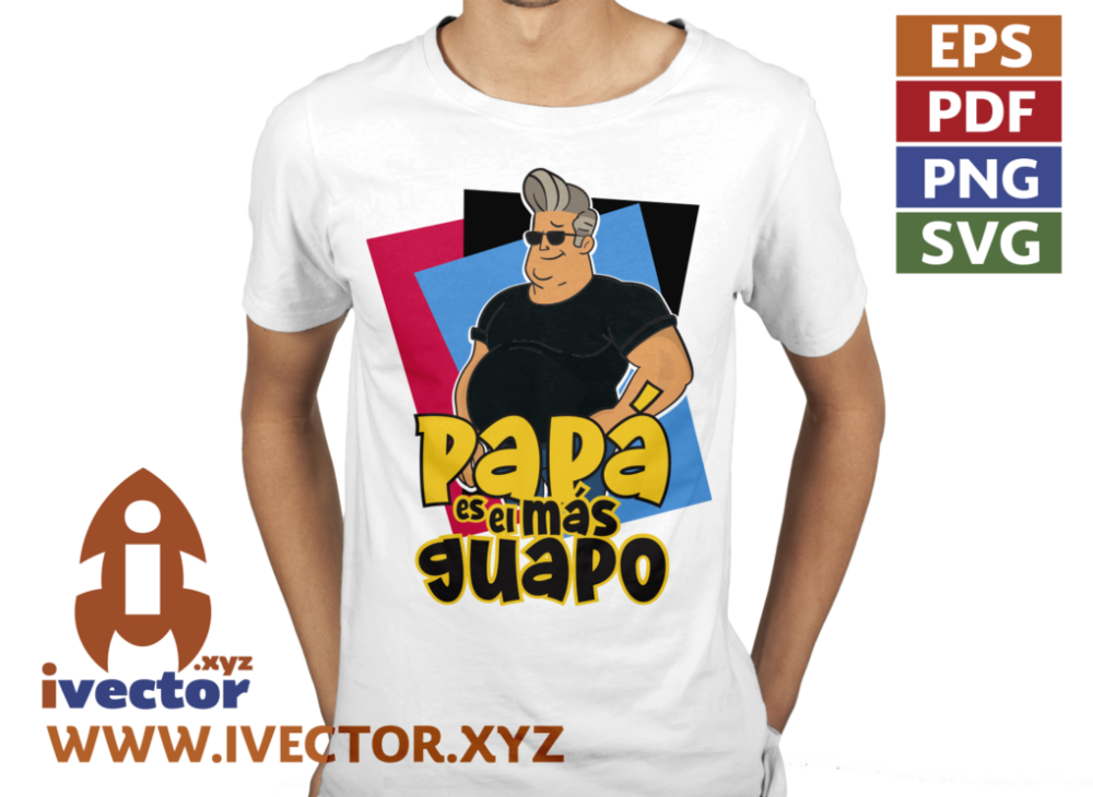 PAPA-ES-EL-MAS-GUAPO-JONNY-BRAVO-VECTOR_p5 PAPA ES EL MAS GUAPO JONNY BRAVO VECTOR