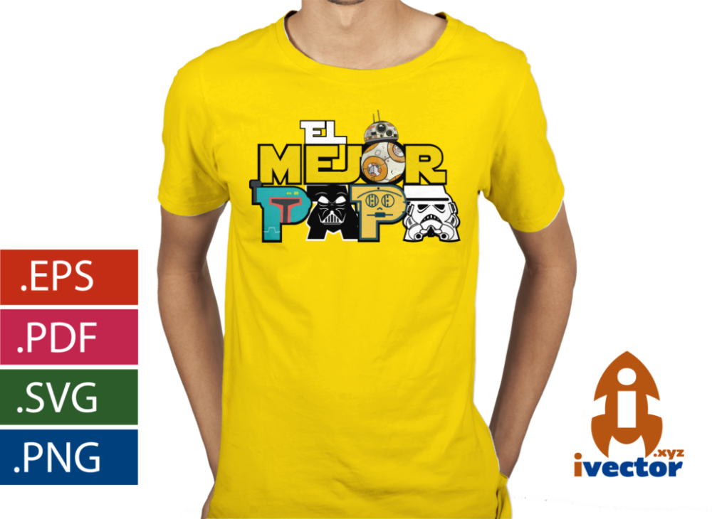 PAPA-ES-EL-MEJOR-DIA-DEL-PADRE-EPS-PDF-EDITABLE-PNG-PSD-EPS-SVG-EDITABLE-playera4 PAPA ES EL MEJOR DÍA DEL PADRE EPS PDF EDITABLE