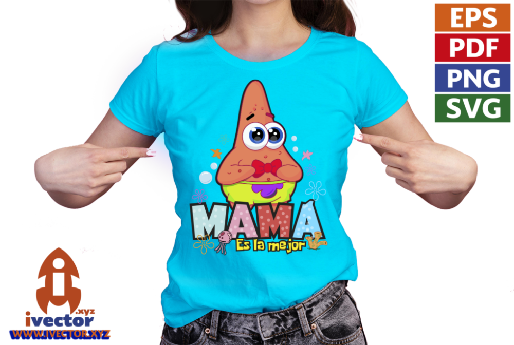 PATRICIO-BOB-ESPONJA-MAMA-ES-LA-MEJOR-P2 PATRICIO BOB ESPONJA MAMÁ ES LA MEJOR