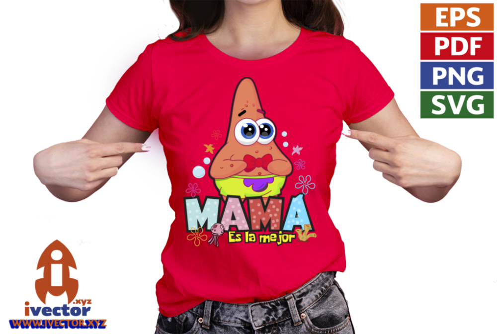 PATRICIO-BOB-ESPONJA-MAMA-ES-LA-MEJOR-P4 PATRICIO BOB ESPONJA MAMÁ ES LA MEJOR