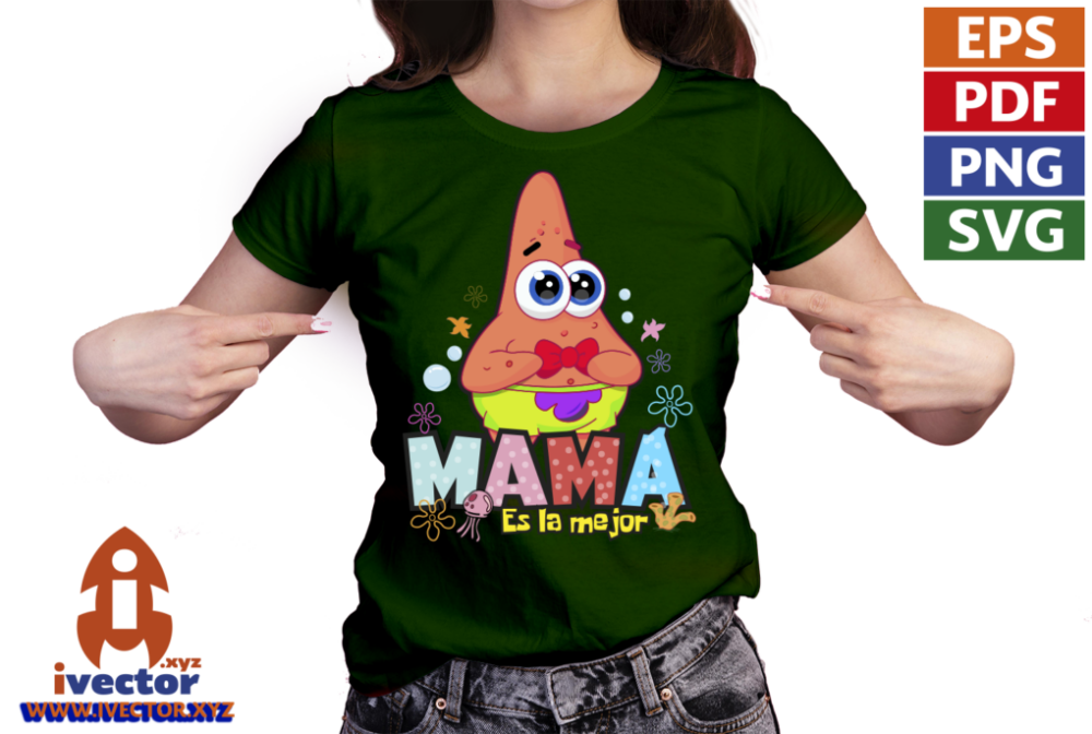PATRICIO-BOB-ESPONJA-MAMA-ES-LA-MEJOR-P5 PATRICIO BOB ESPONJA MAMÁ ES LA MEJOR