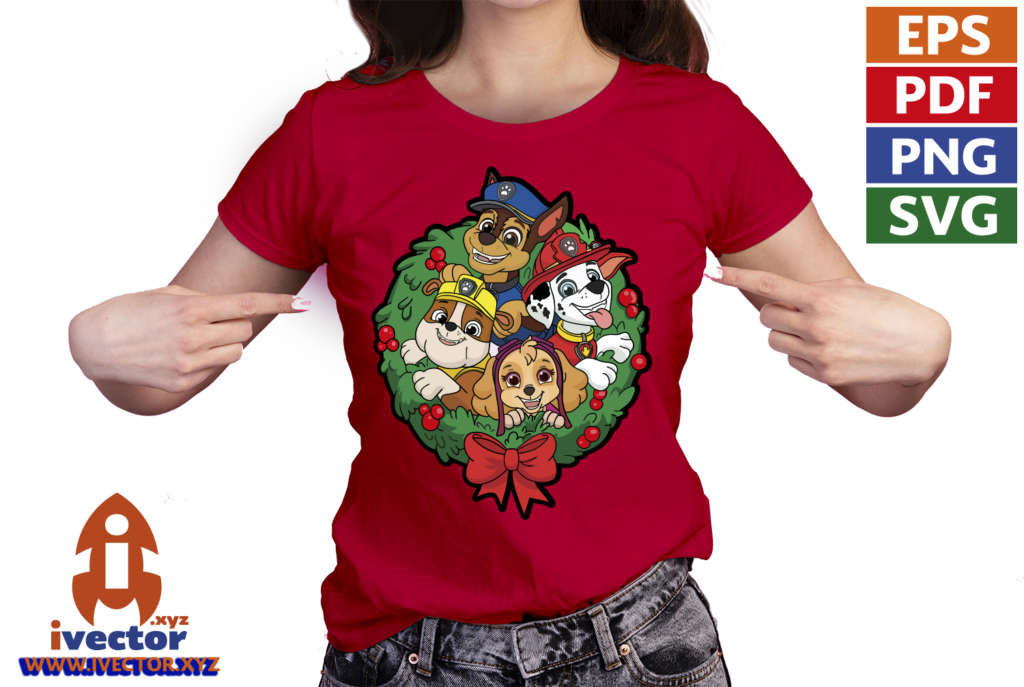 PAW-PATROL-CHRISTMAS-VECTOR-EDITABLE-EPS-PDF-P5-1024x687 PAW PATROL CHRISTMAS VECTOR EDITABLE EPS PDF