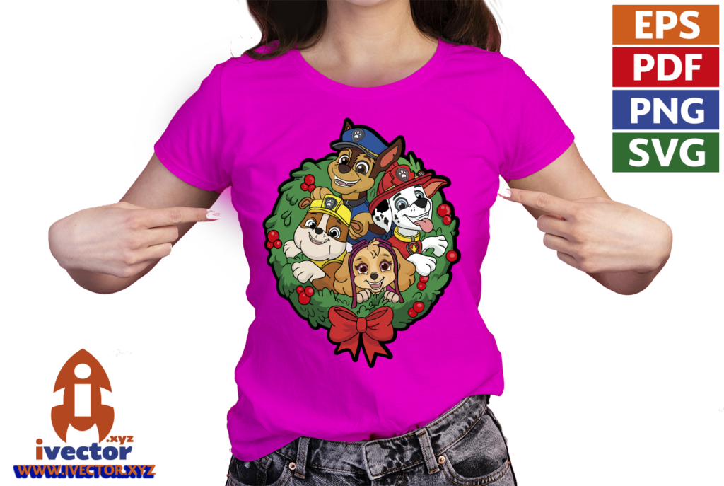 PAW-PATROL-CHRISTMAS-VECTOR-EDITABLE-EPS-PDF-P6-1024x687 PAW PATROL CHRISTMAS VECTOR EDITABLE EPS PDF