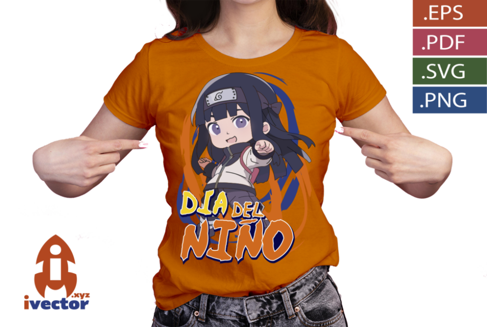 PERSONAJE-NARUTO-VECTOR-DIA-DEL-NINOP1 HINATA HYUGA NARUTO VECTOR DIA DEL NIÑO