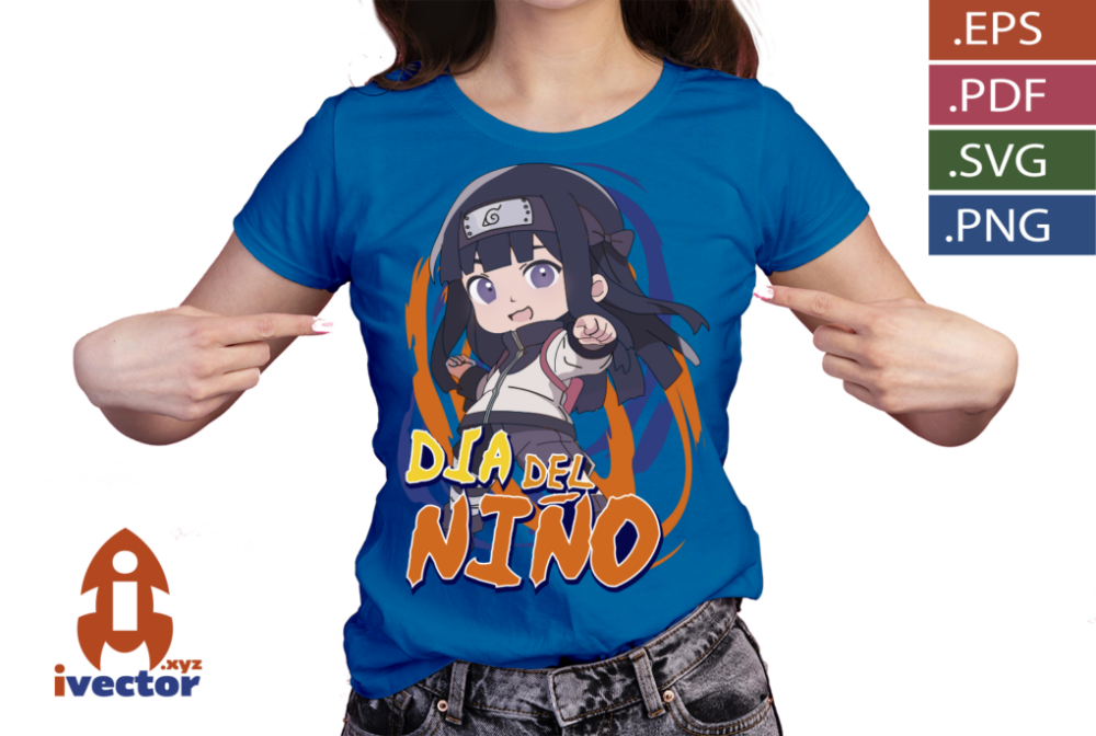 PERSONAJE-NARUTO-VECTOR-DIA-DEL-NINOP2 HINATA HYUGA NARUTO VECTOR DIA DEL NIÑO