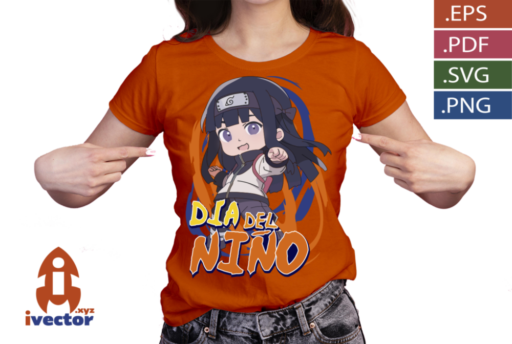 PERSONAJE-NARUTO-VECTOR-DIA-DEL-NINOP6 HINATA HYUGA NARUTO VECTOR DIA DEL NIÑO