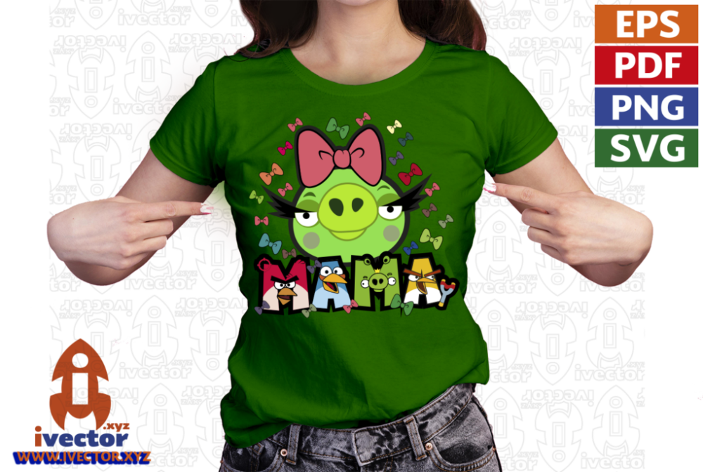 PIG-MAMA-ANGRI-BIRDS-EPS-VECTPR_Mesa-de-trabajo-1-p5 PIG MAMA ANGRI BIRDS EPS VECTPR
