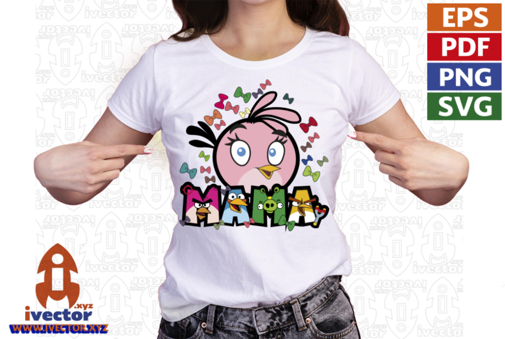 PINK-MAMA-ANGRI-BIRDS-EPS-VECTPR-p1-p3 PINK MAMA ANGRI BIRDS EPS VECTOR