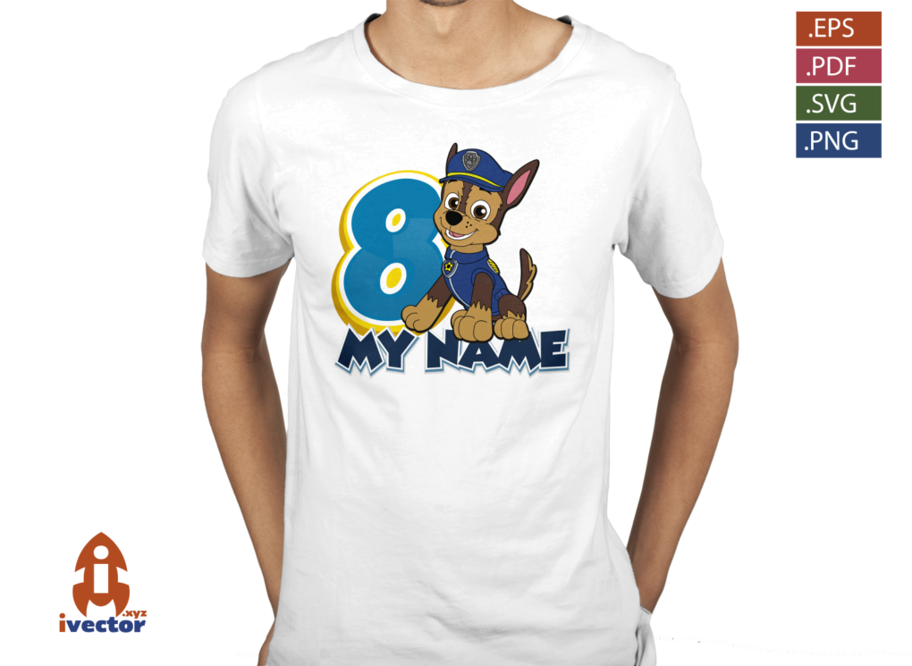 PLAYERA-CUMPLEANOS-PAW-PATROL-BLUE-EDITABLE-EPS-PDF-SVG_PLAYERA3 PLAYERA CUMPLEAÑOS PAW PATROL BLUE EDITABLE EPS PDF SVG