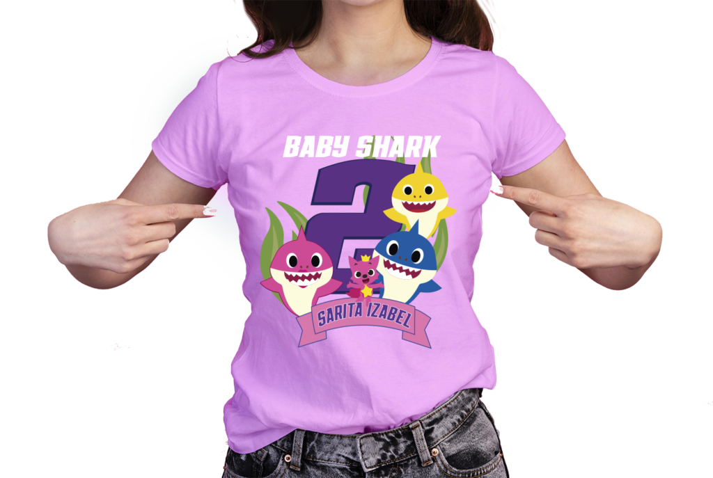 PLAYERA-baby-1024x687 BABY SHARK PERSONAJES VECTOR EPS PDF