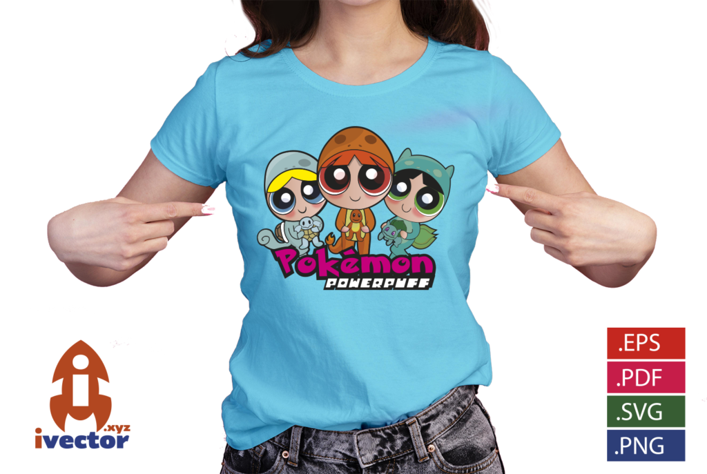 POKEMON-POWERPUFF-GIRLS-VECTOR-EPS-PDF-EDITABLE-SVG-PLAYERA1-1024x687 POKEMON POWERPUFF GIRLS VECTOR EPS PDF