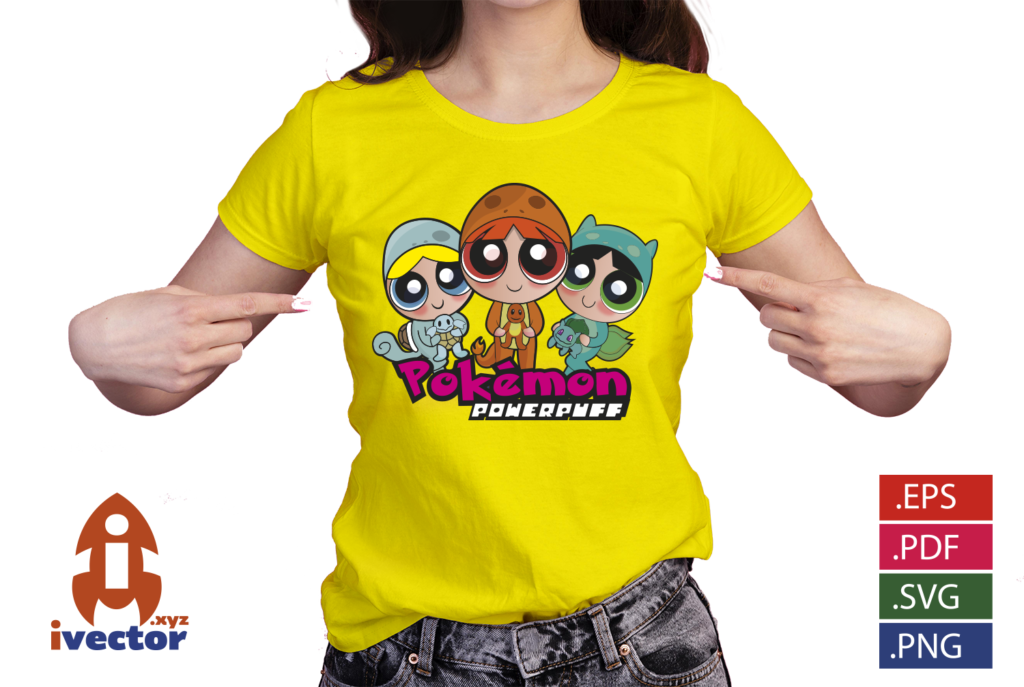POKEMON-POWERPUFF-GIRLS-VECTOR-EPS-PDF-EDITABLE-SVG-PLAYERA3-1024x687 POKEMON POWERPUFF GIRLS VECTOR EPS PDF