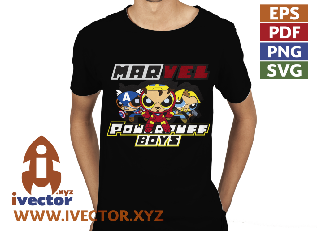 POWERPUFF-BOYS-MARVEL-VECTOR-EDITABLE-EPS-PDF-P1-1024x748 POWERPUFF BOYS MARVEL VECTOR