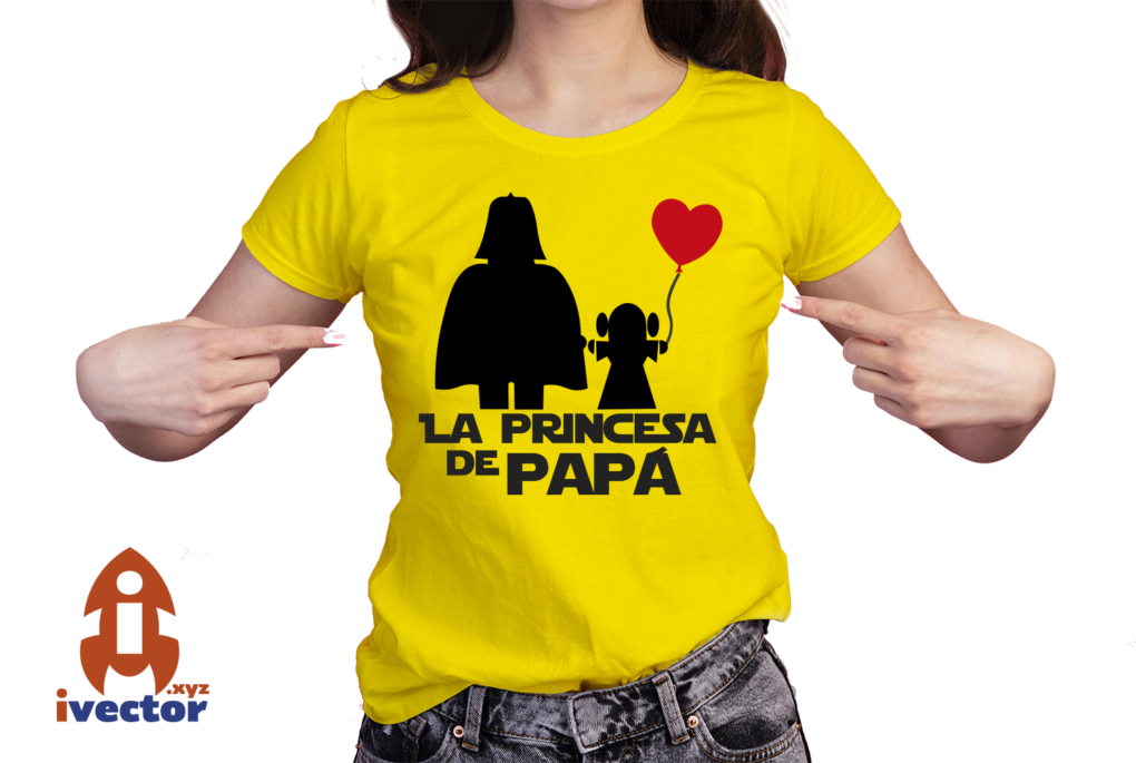 PRINCESA-DE-PAPA-DIA-DEL-PADRE-VECTOR-EDITABLE-EPS-PDF-01-playera2 PRINCESA DE PAPÁ DÍA DEL PADRE VECTOR EDITABLE EPS